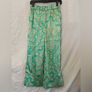 J Crew women’s Pull-on crop pant in Ratti® pendant paisley, size 6